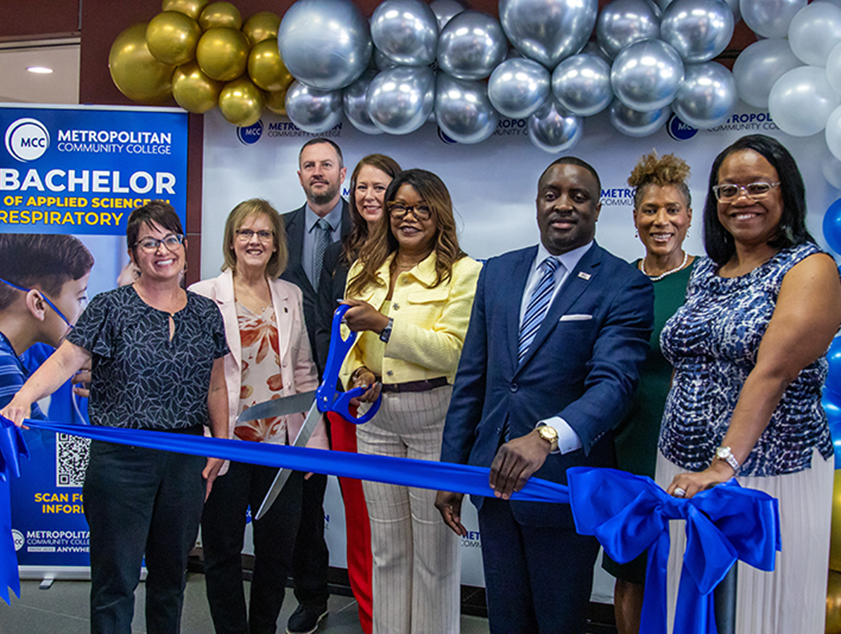 Respiratory Care Ribbon Cutting Respiratory Care Ribbon Cutting