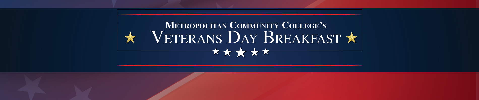 Veterans Day Celebration Breakfast