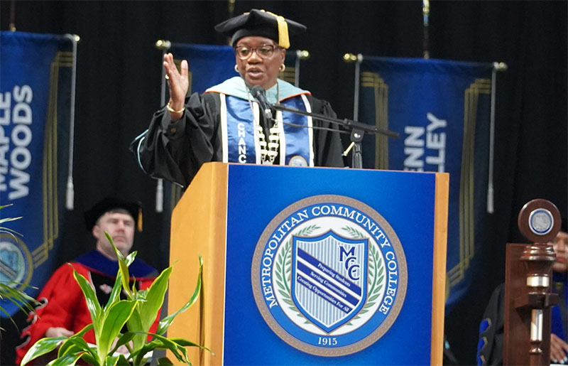 1 p.m. commencement student speaker Thomas Creach 