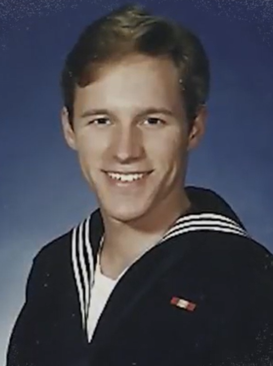 Eric Sullivan Sullivan in his Navy days