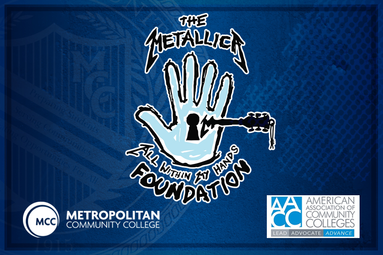 The Metallica Foundation, MCC Logo, AACC Logo